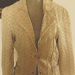 Anthropologie blazer-Twill twenty two blazer by Anthropologie